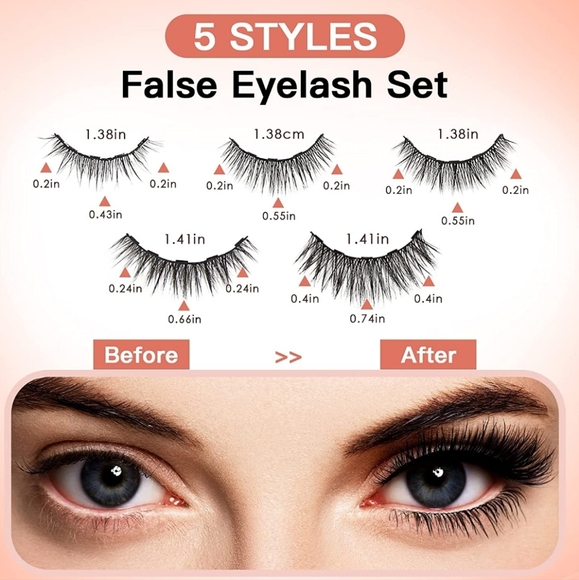 Magnetic Eyelashes (5) & Magnetic Eyeliner… - Picture 2 of 6
